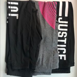 Justice athletic leggings